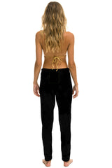 Aviator Nation - Bolt Stitch Jogger Sweatpants - Black // White