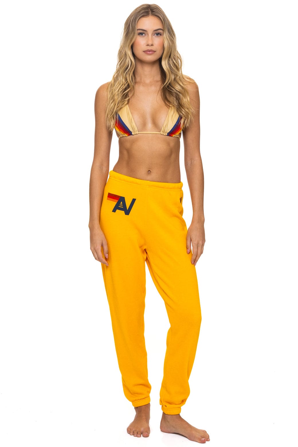 Aviator Nation - Logo Sweatpants - Gold