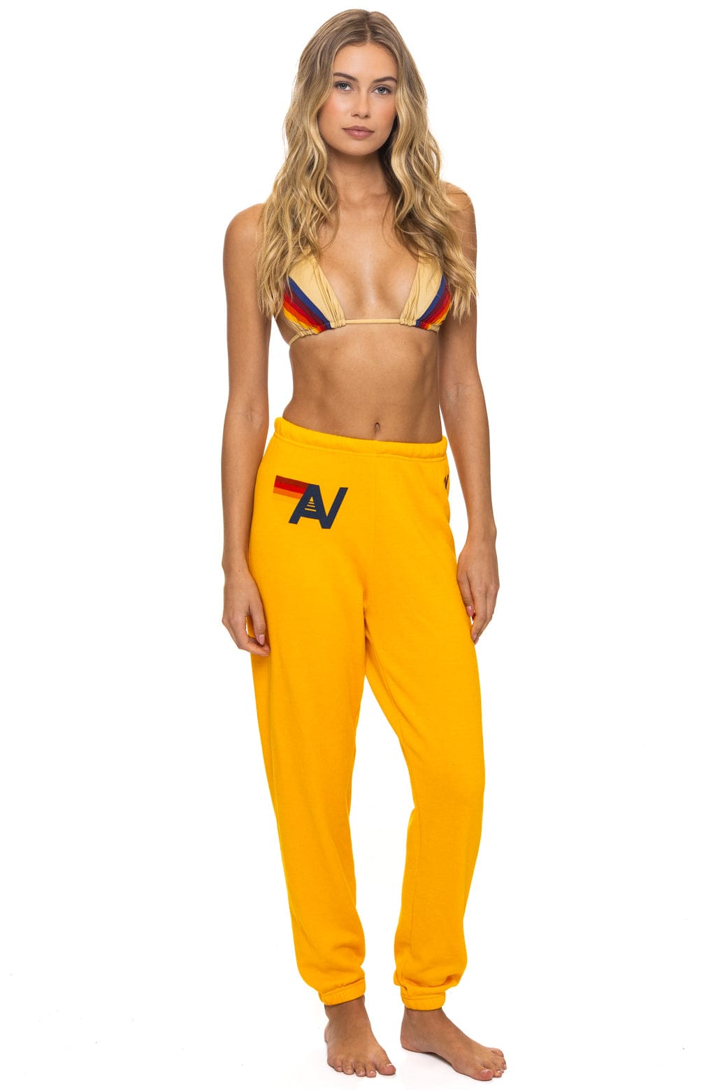 Aviator Nation - Logo Sweatpants - Gold