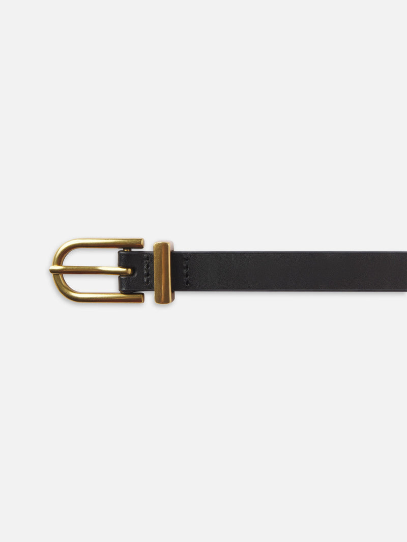 FRAME - Petit Simple Art Deco Belt - Black