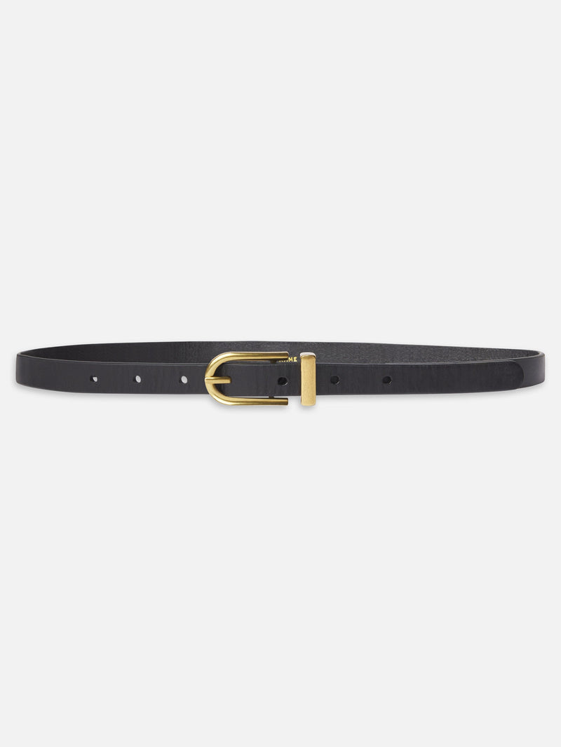FRAME - Petit Simple Art Deco Belt - Black