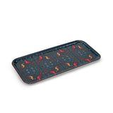 Cardinal Couple Narrow Birchwood Small Decorative Tray
