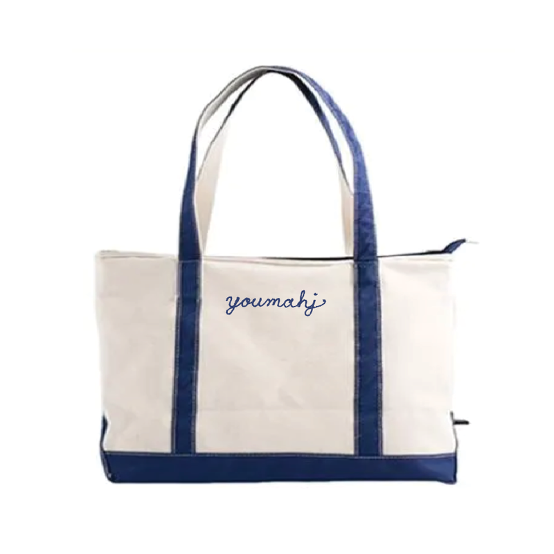 YouMahj Stitched Tote Bag