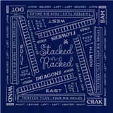 YouMahj Stacked n Racked Bandana
