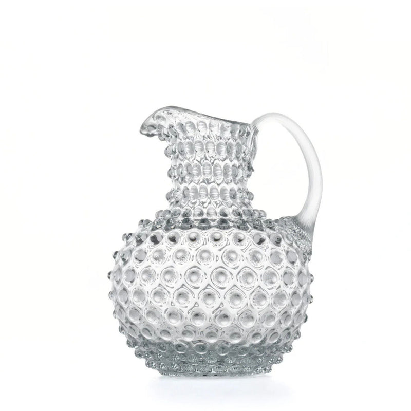 Hobnail Jug - Large - Smoky Quartz