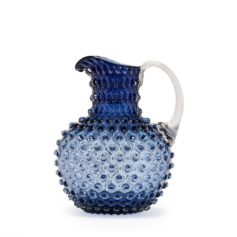 Hobnail Jug - Large - Atlantic Blue