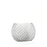 Hobnail Vase - Optic - Smoky Quartz