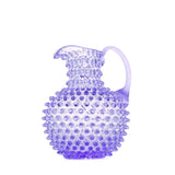 Hobnail Jug - Large - Lilac Bloom