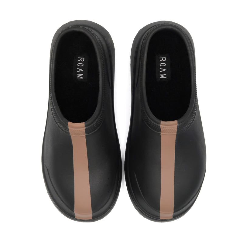 Rain Wellie in Black/Taupe, top