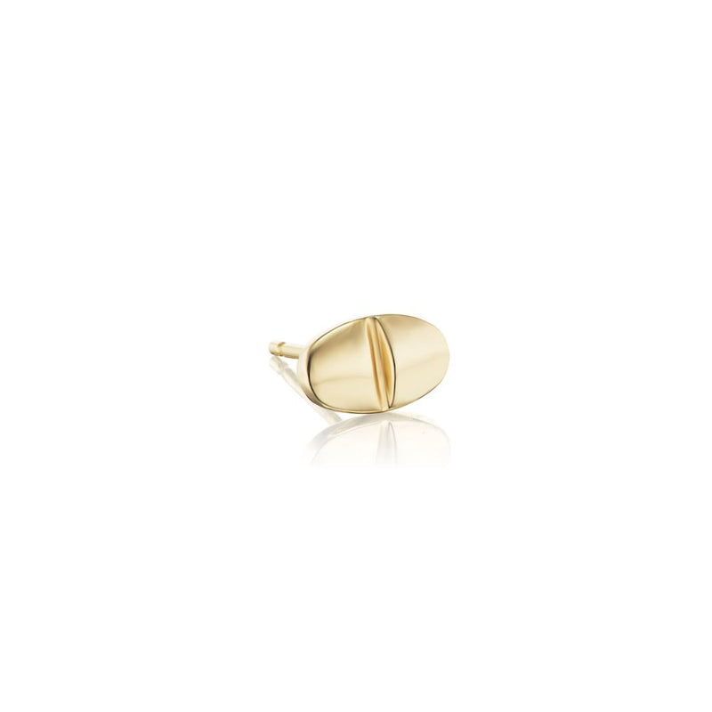 Gold Benzo Stud Earrings