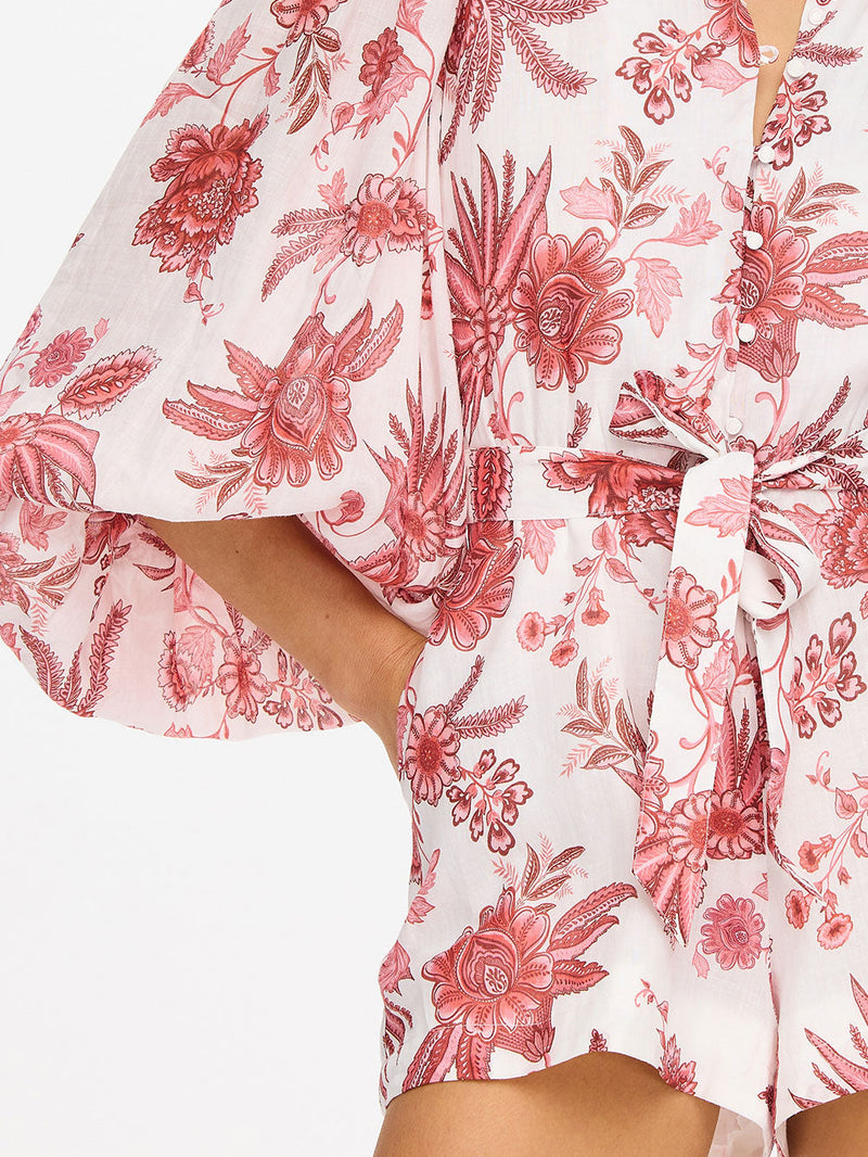 Kivari - Bailey Playsuit - Red