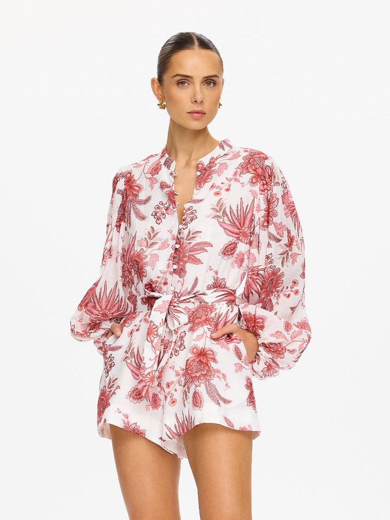 Kivari - Bailey Playsuit - Red