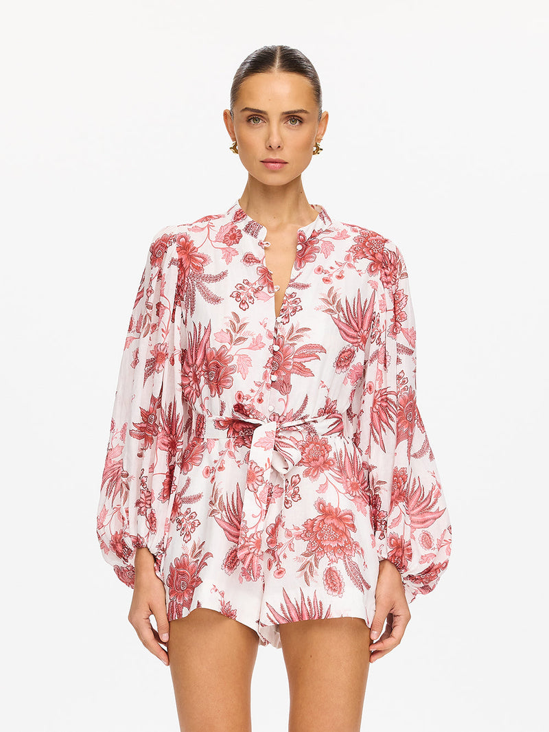 Kivari - Bailey Playsuit - Red