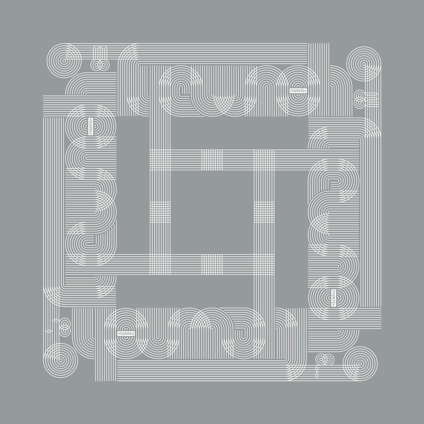 YouMahj Groovy Mahjong Game Cloth