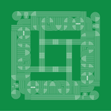 YouMahj Groovy Mahjong Game Cloth