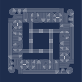 YouMahj Groovy Mahjong Game Cloth