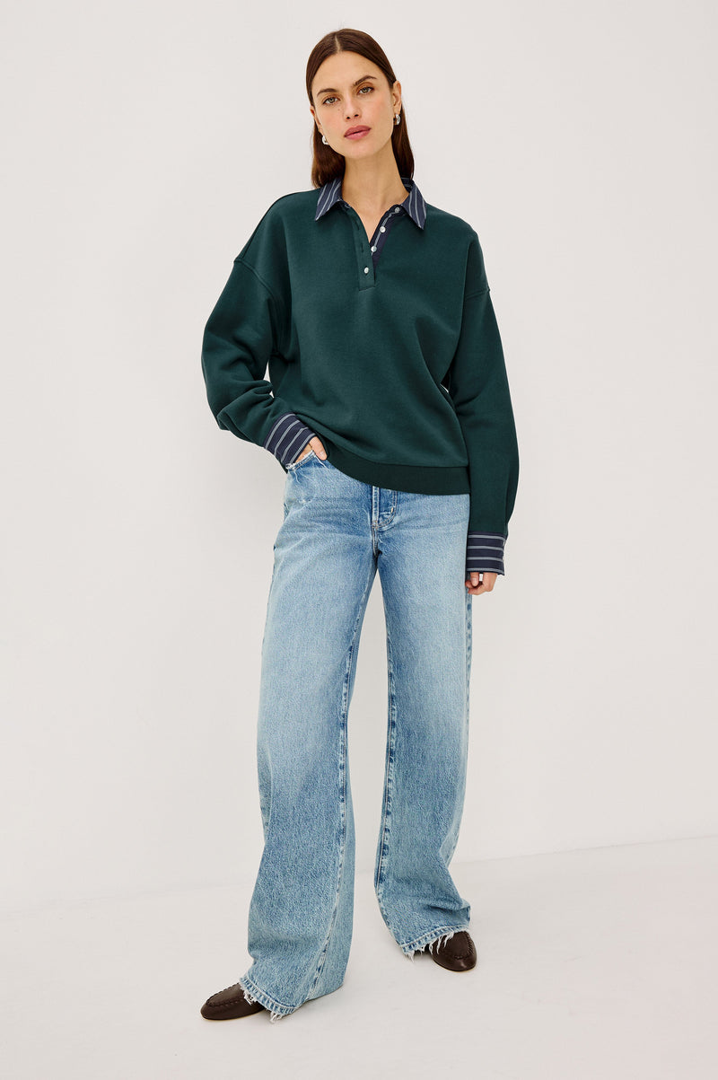 Zavier Sweatshirt in Forest