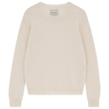 Jumper 1234 - Cashmere Distressed Crew Sweater - Oatmeal