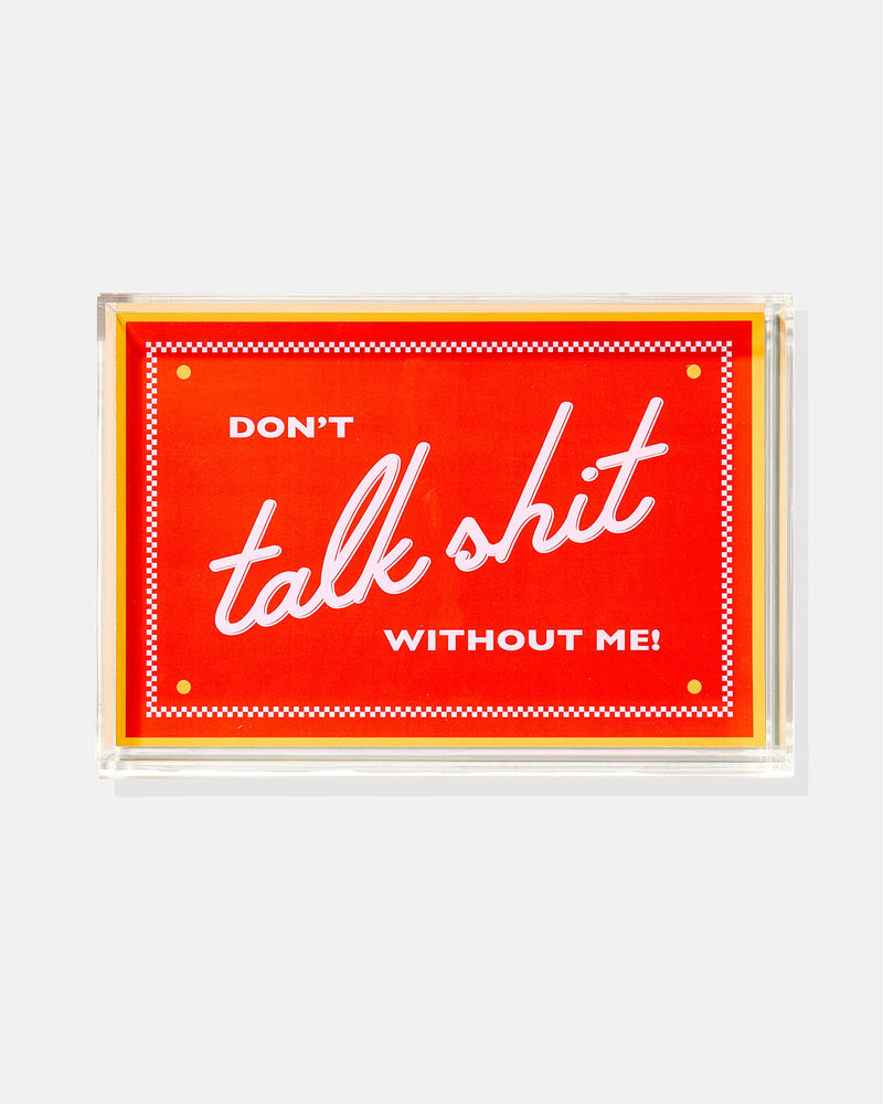 Snarky Red Tray - Small
