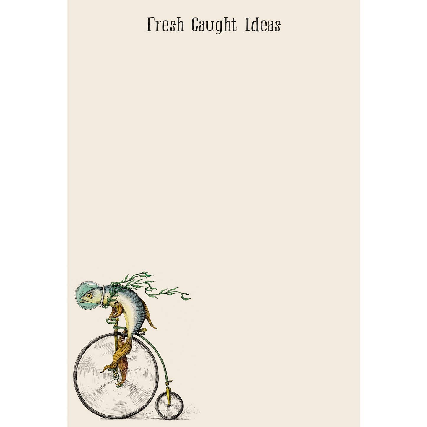 Fresh Caught Ideas Notepad