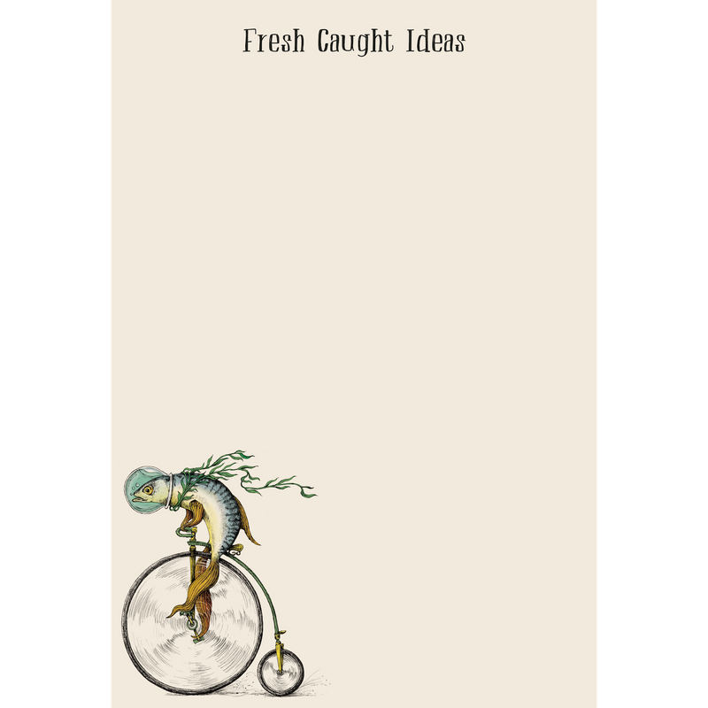 Fresh Caught Ideas Notepad