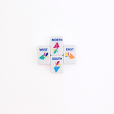 My Fair Mahjong - MINI TRAVEL MAHJONG  |  Mini Anywhere Series  |  White