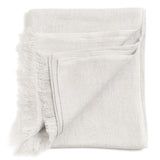 Coco Brown Hand Woven Linen Scarf