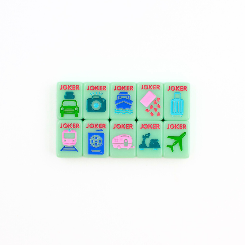 My Fair Mahjong - Mini Anywhere Travel Mahjong Series - Green