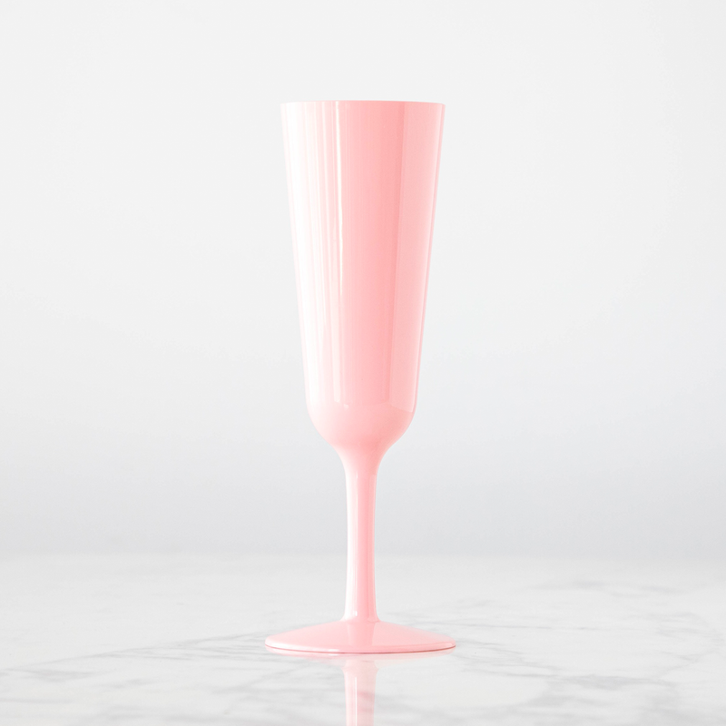 Unbreakable Champagne Glass - Pink