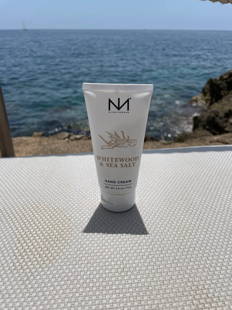 Niven Morgan - Whitewood & Sea Salt - Travel Hand Cream