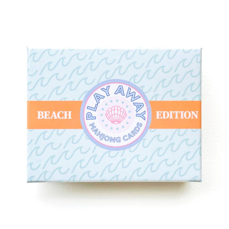 Play Away Cards - Play Away Mahjong - Beach Playing Card Deck