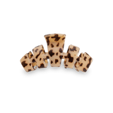 TELETIES - Classic Hair Clip - Large - Blonde Tortoise