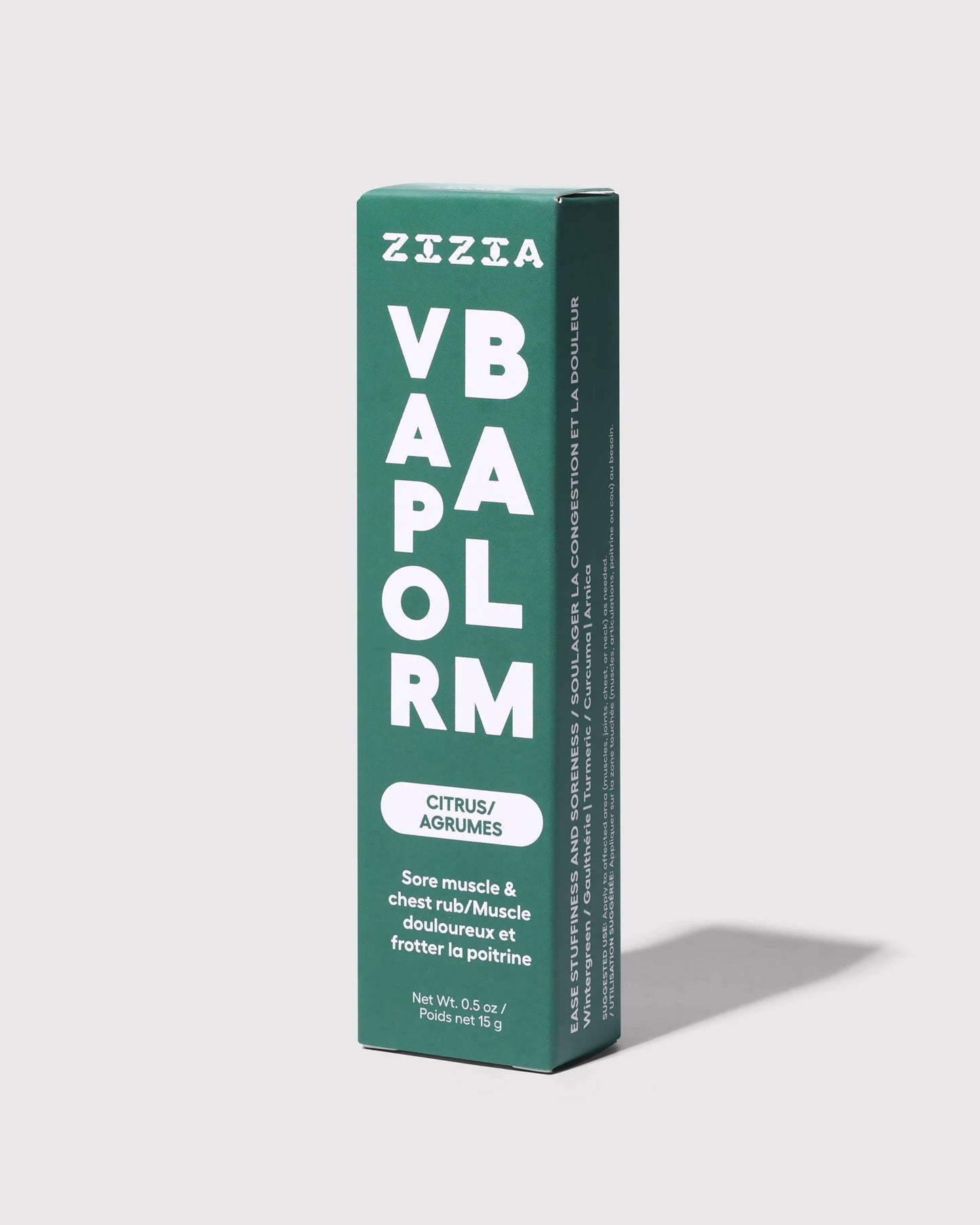 Zizia Botanicals - Vapor Balm Tube-Arnica Sore Muscle and Chest Rub