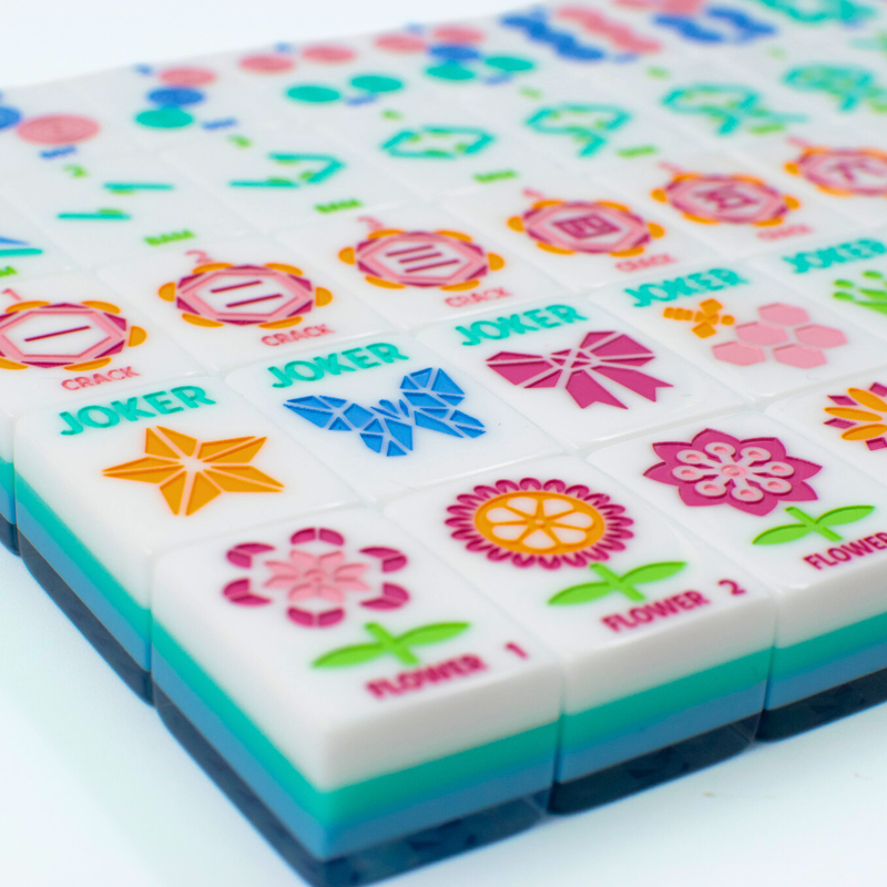 My Fair Mahjong - Crystal Prism Blue