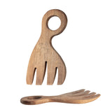 Acacia Wood Salad Servers - Set of 2