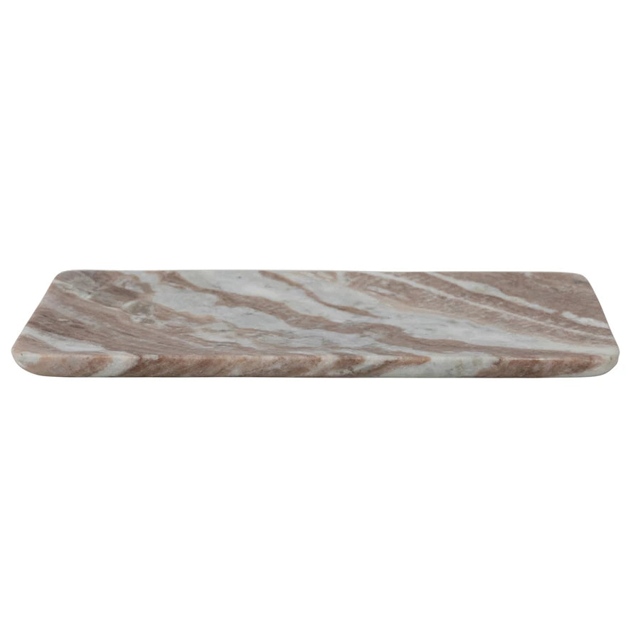 Marble Serving Tray-Natural