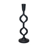 Cast Iron Taper Holder - Black