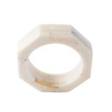 Octagon Shaped Resin Napkin Ring