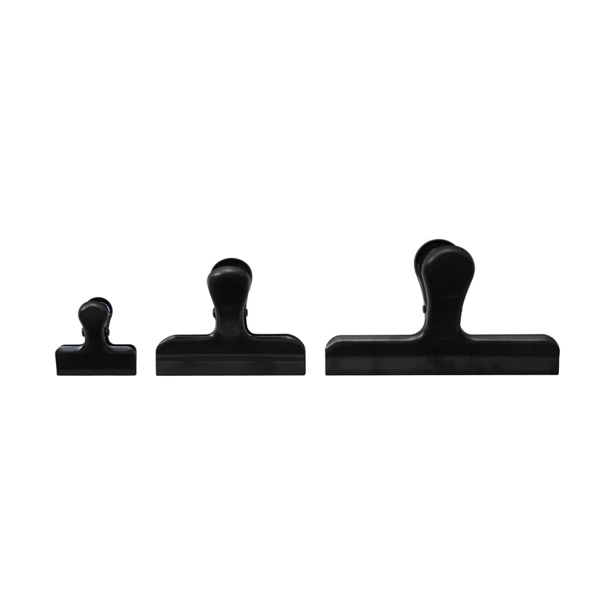 Stainless Steel Clip - Black