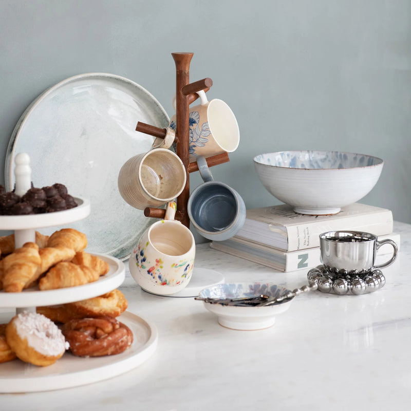 MDF Lacquered 3-Tier Tray - White