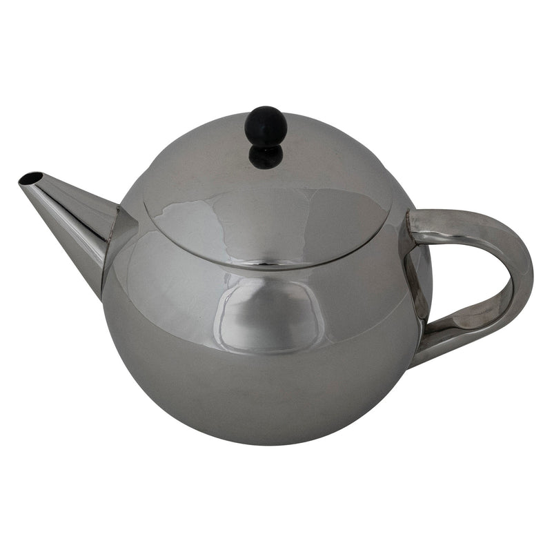 Stainless Steel Teapot w/ Black Knob