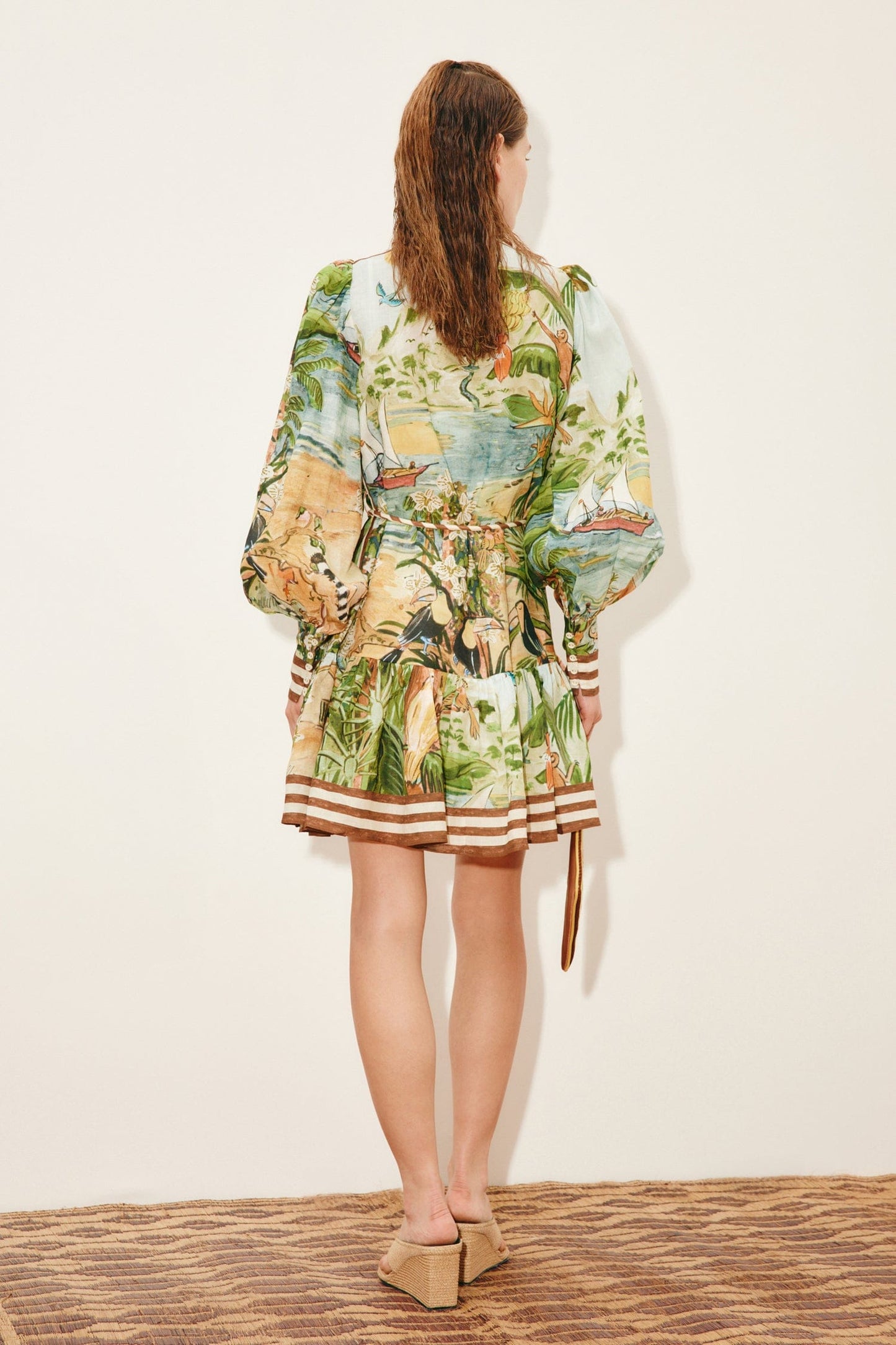 ALEMAIS - Toucan Tango Mini Dress - Multi