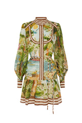 ALEMAIS - Toucan Tango Mini Dress - Multi