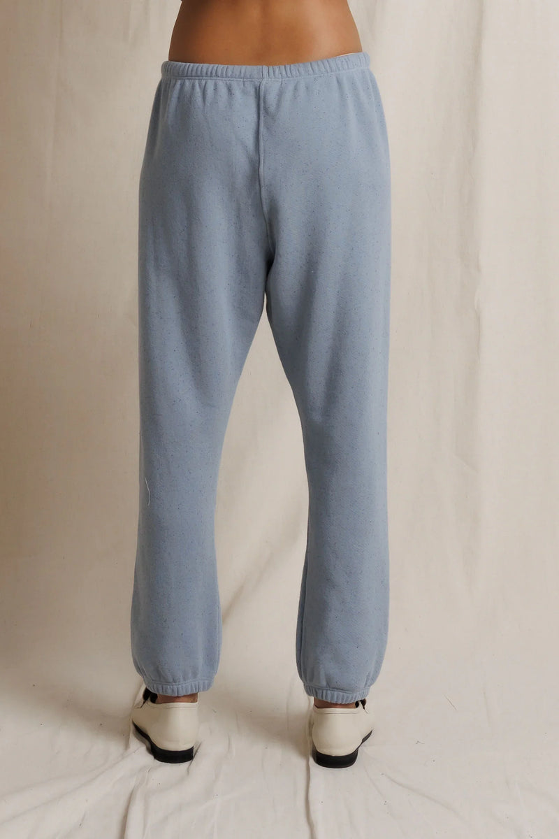 Johnny Speckled French Terry Sweatpant - Turbulence