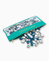 Oh My Mahjong - Aqua Bamboo Bag