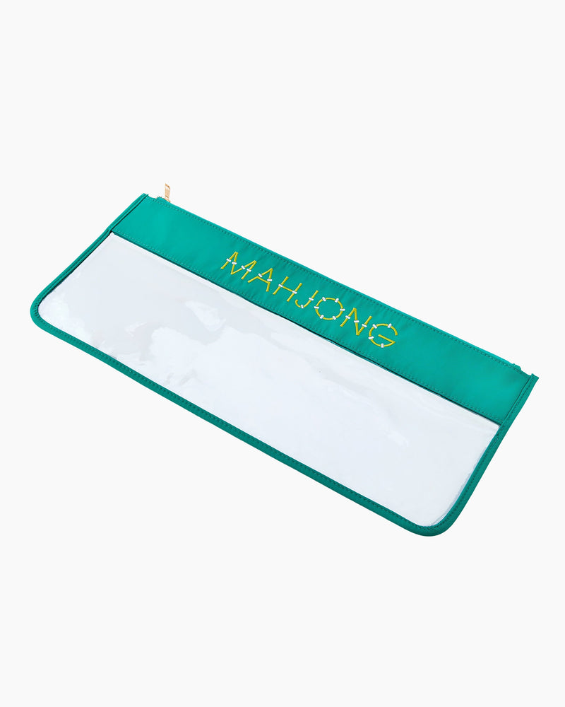 Oh My Mahjong - Aqua Bamboo Bag