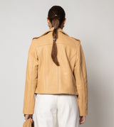 Cleobella - Asher Leather Jacket - Tan