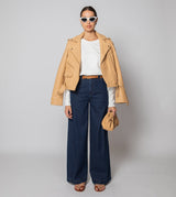Cleobella - Asher Leather Jacket - Tan
