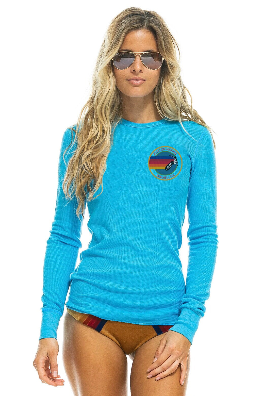 Aviator Nation Thermal, Neon Blue