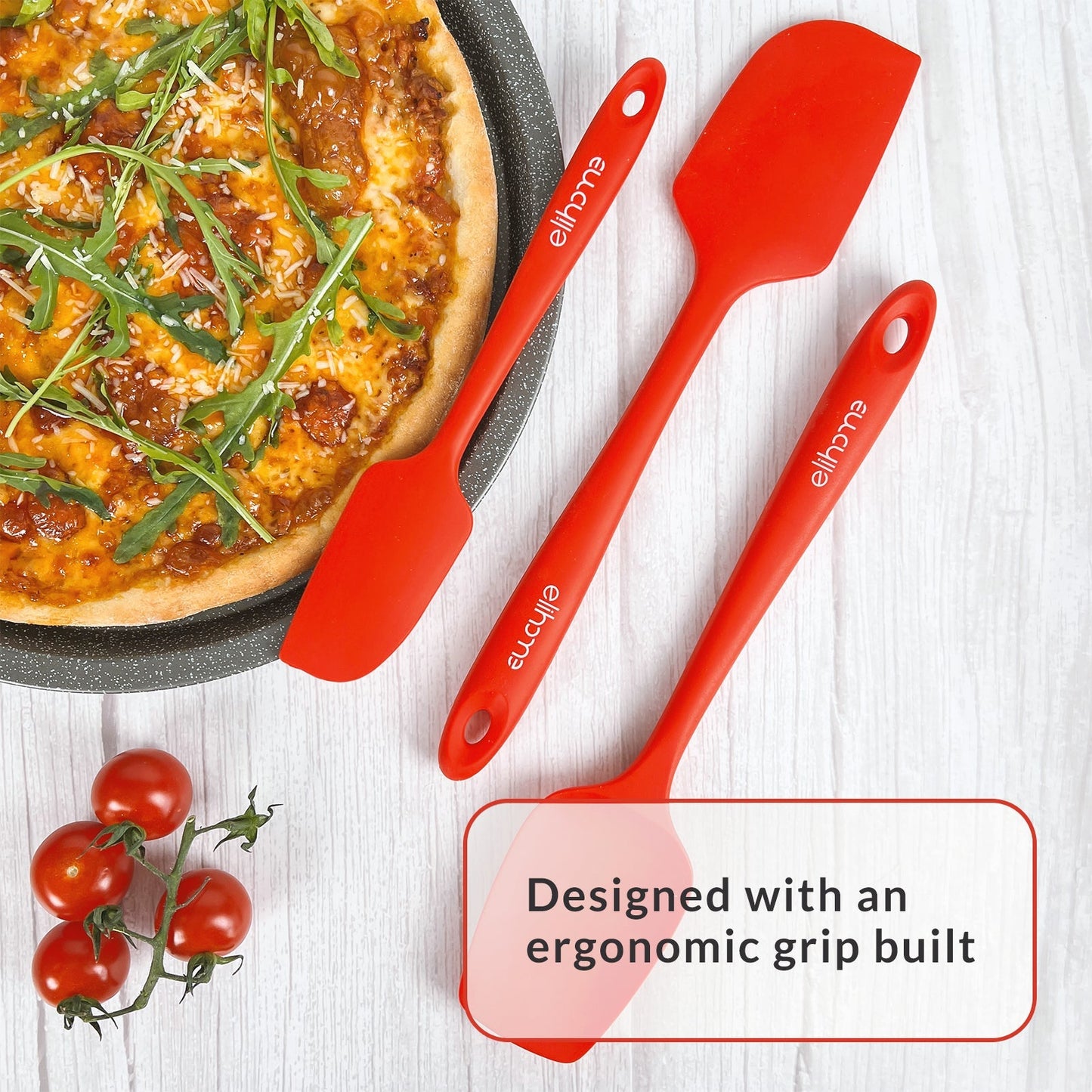 8 Piece Silicone Spatula Set